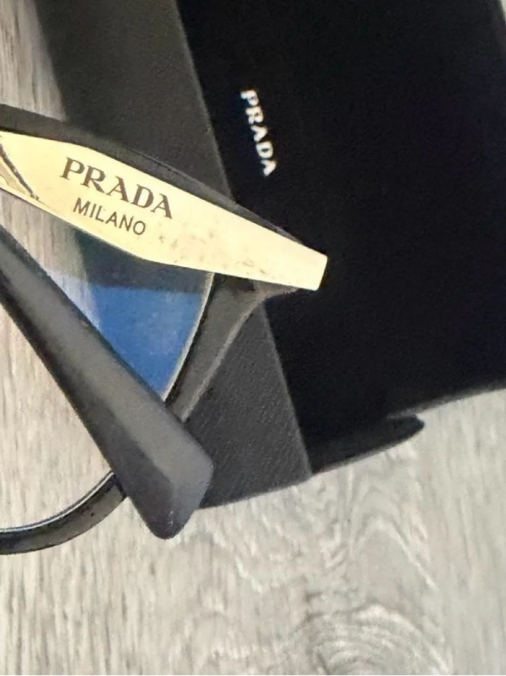 Prada Black Cat-Eye Optical Glasses